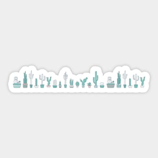 Boho Cactus Collection Sticker